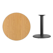 36RD NA Laminate Table-RD Base