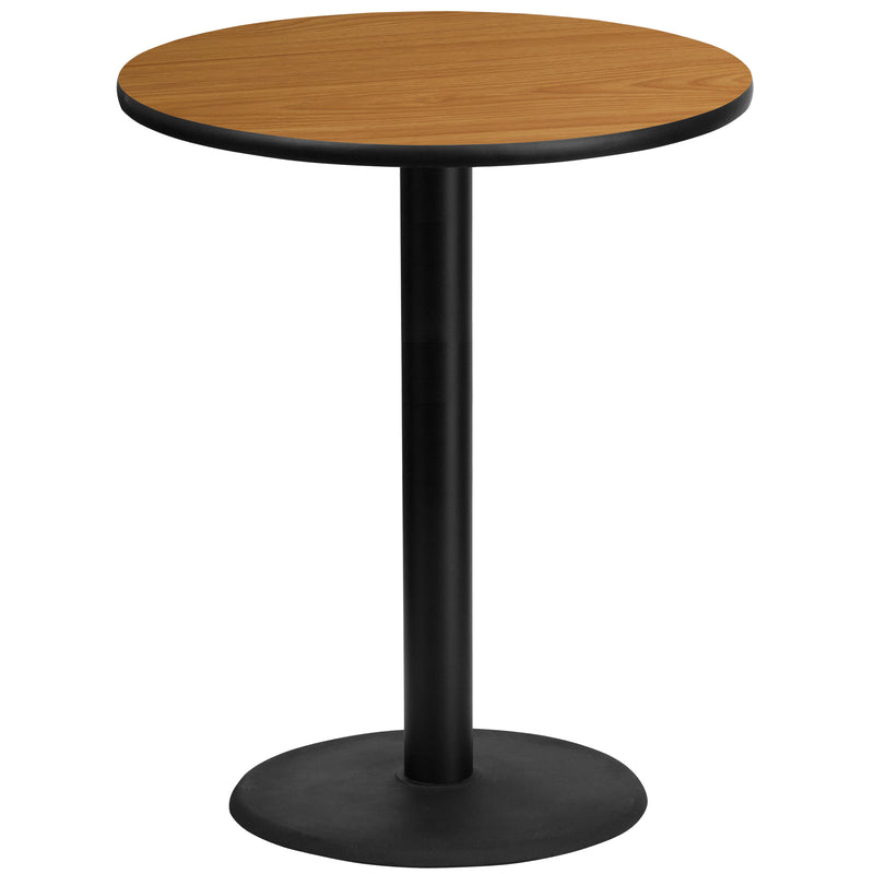 36RD NA Laminate Table-RD Base