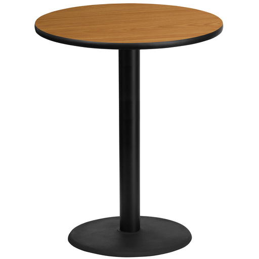 36RD NA Laminate Table-RD Base