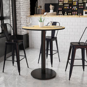 36RD NA Laminate Table-RD Base