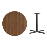 36RD WA Laminate Table-X-Base