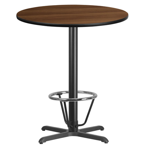36RD WA Laminate Table-X-Base