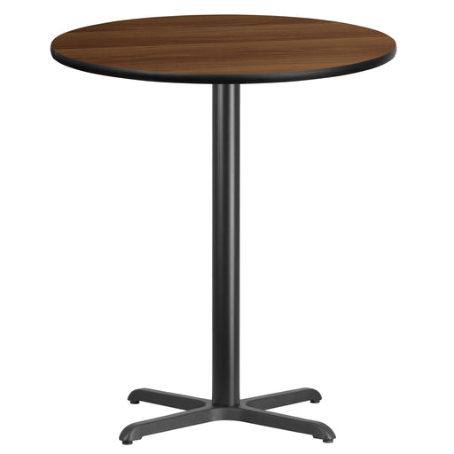 36RD WA Laminate Table-X-Base