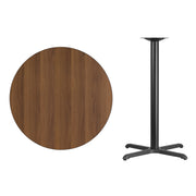 36RD WA Laminate Table-X-Base