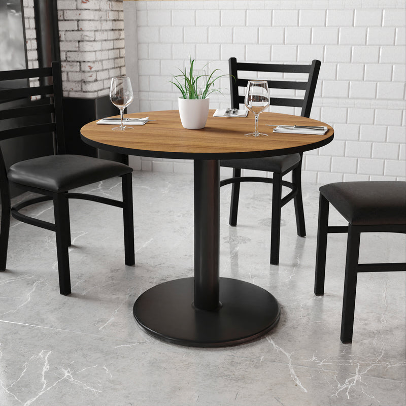 36RD WA Laminate Table-RD Base