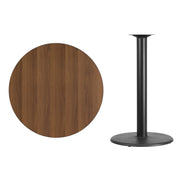 36RD WA Laminate Table-RD Base