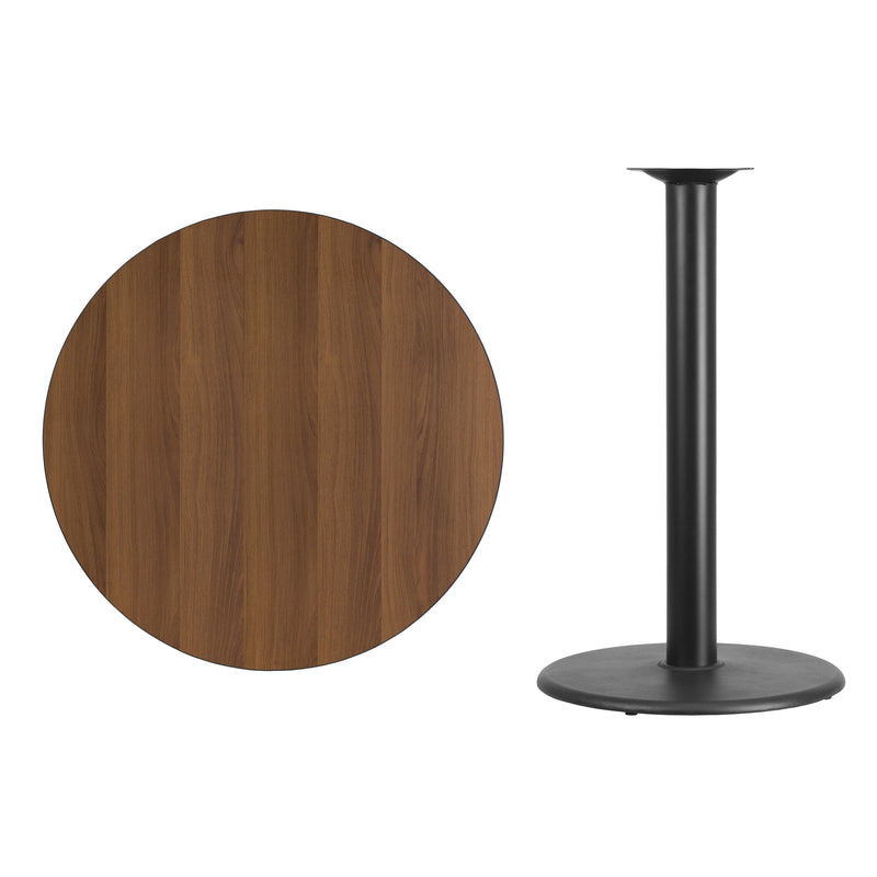 36RD WA Laminate Table-RD Base