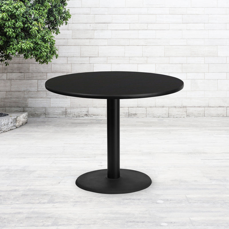 42RD Black Table-24RD Base