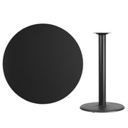 42RD Black Table-24RD Base