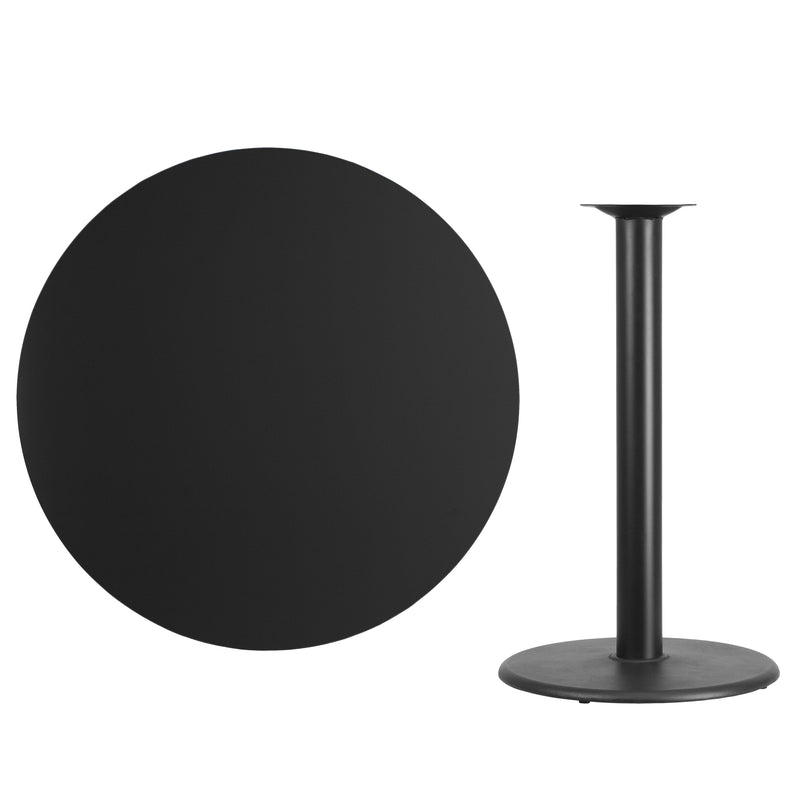 42RD Black Table-24RD Base