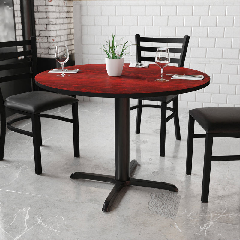 42RD MA Laminate Table-X-Base