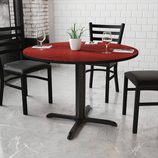 42RD MA Laminate Table-X-Base