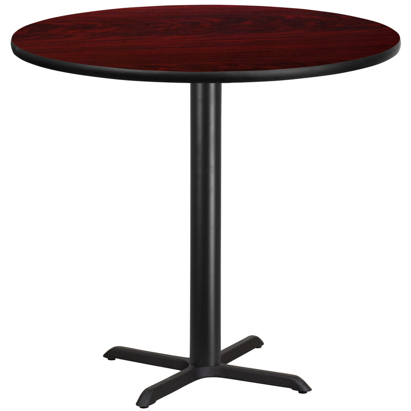 42RD MA Laminate Table-X-Base