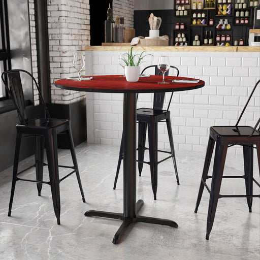 42RD MA Laminate Table-X-Base