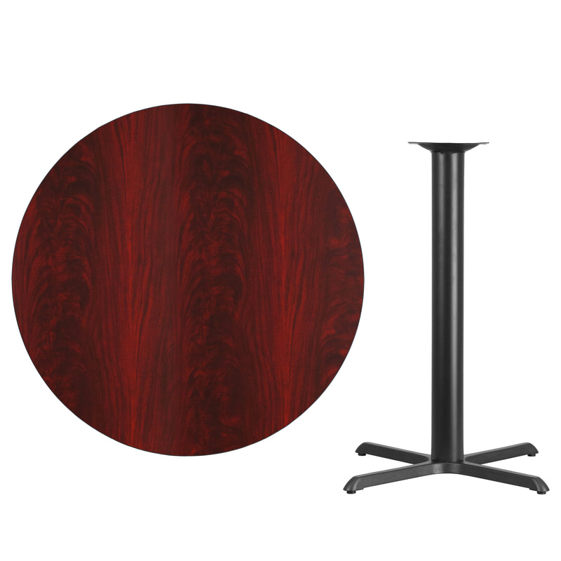 42RD MA Laminate Table-X-Base