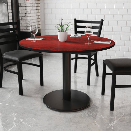 42RD MA Laminate Table-RD Base