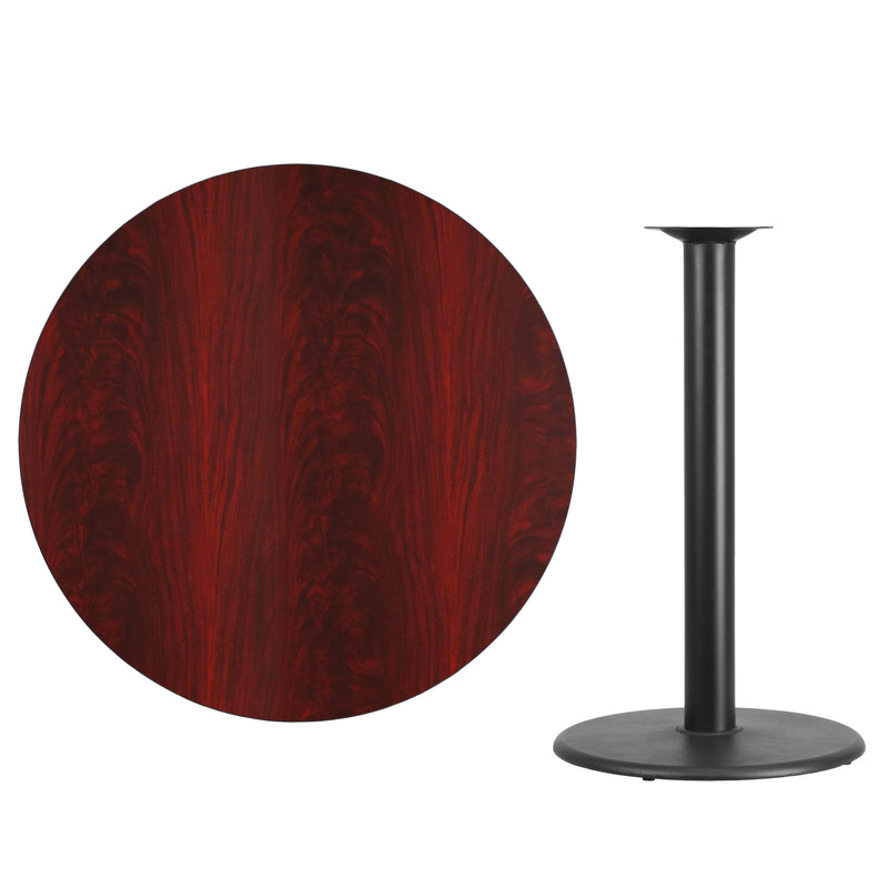 42RD MA Laminate Table-RD Base