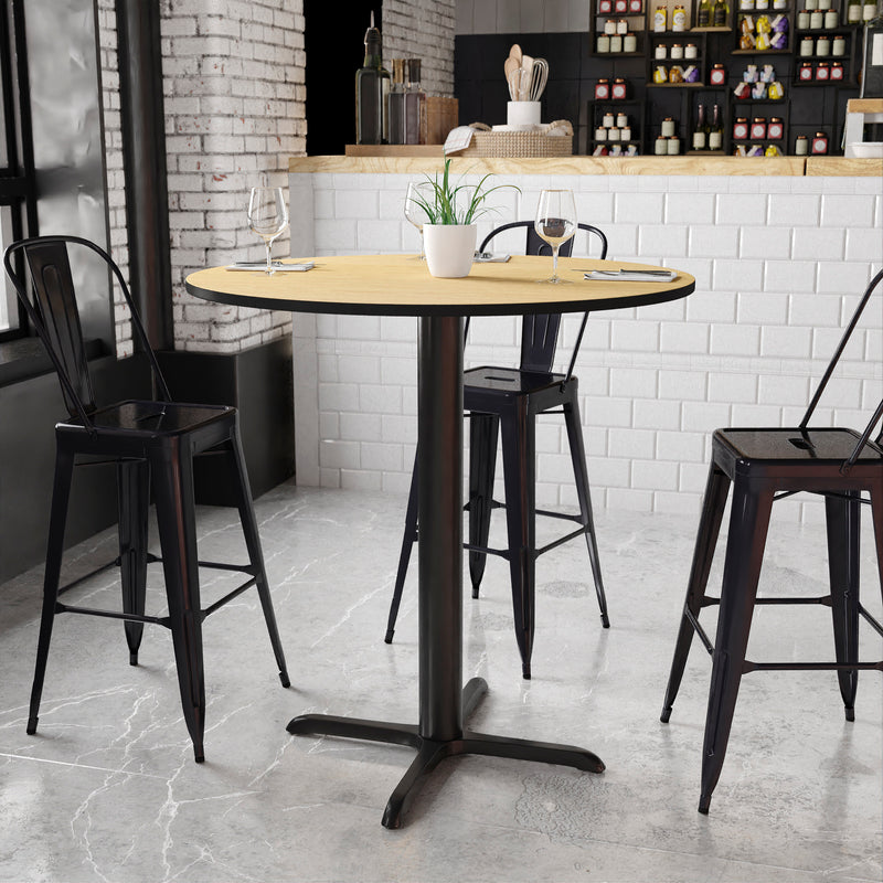 42RD NA Laminate Table-X-Base