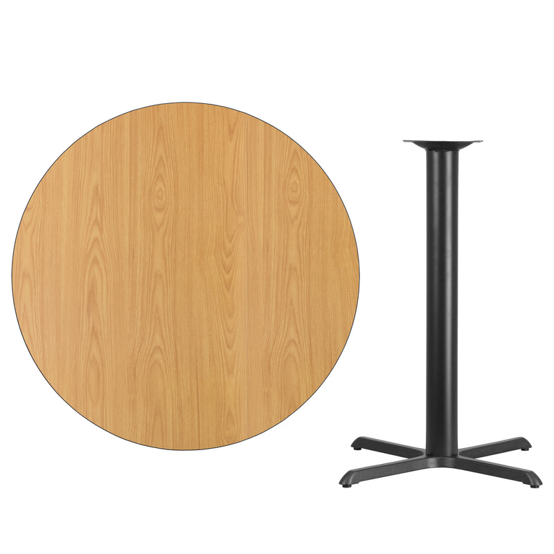 42RD NA Laminate Table-X-Base