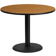 42RD NA Laminate Table-RD Base
