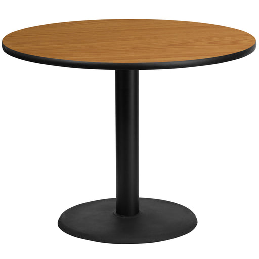 42RD NA Laminate Table-RD Base