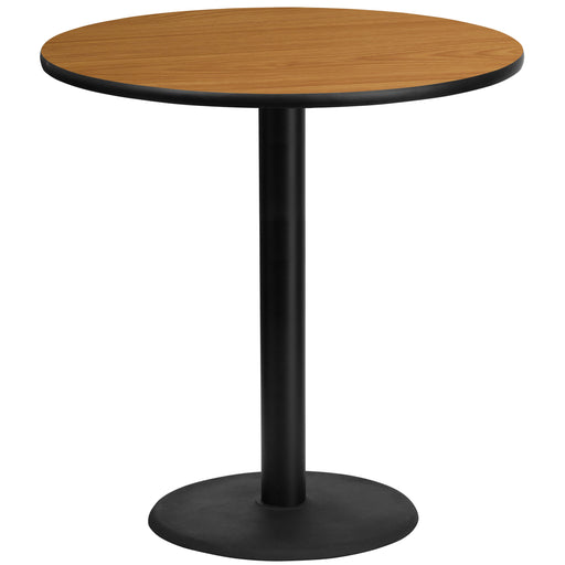 42RD NA Laminate Table-RD Base
