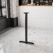 Black 5x22 Bar Height T-Base