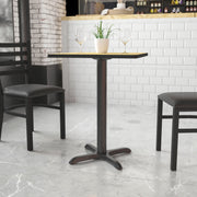 Black 22x22 Table HT X-Base