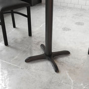 Black 22x22 Table HT X-Base