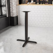 Black 33x33 Bar Height X-Base
