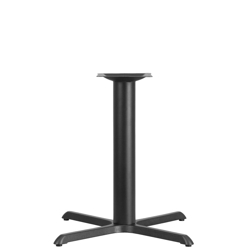 Black 33x33 Table HT X-Base