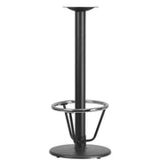 Black 18 RND Bar Height Base