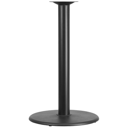 Black 24 RND Bar Height Base