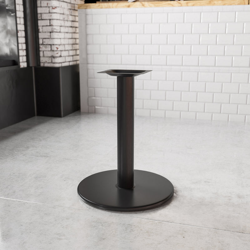 Black 24 RND Table Height Base