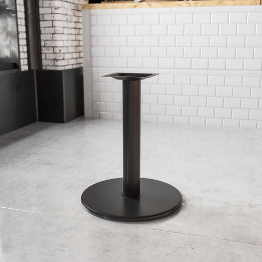 Black 24 RND Table Height Base