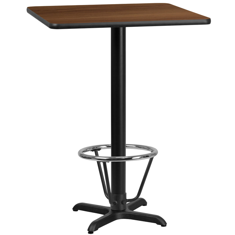 24SQ WA Laminate Table-X-Base
