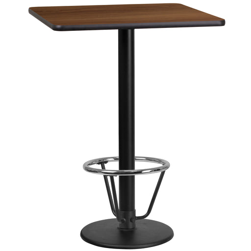 24SQ WA Laminate Table-RD Base