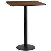 24SQ WA Laminate Table-RD Base