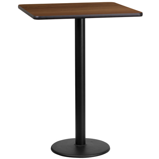 24SQ WA Laminate Table-RD Base