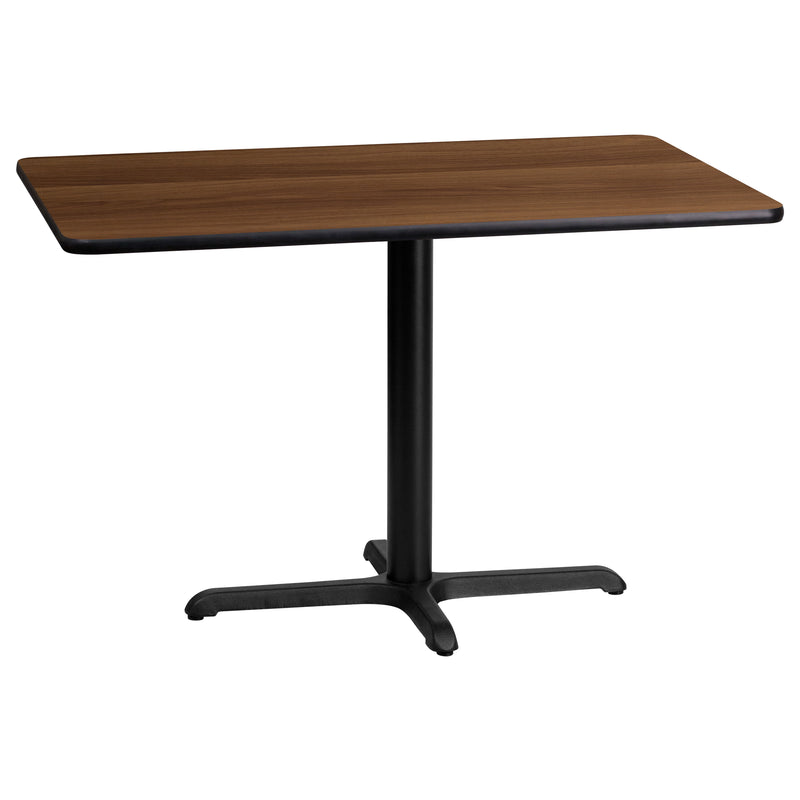 24x42 WA Laminate Table-X-Base