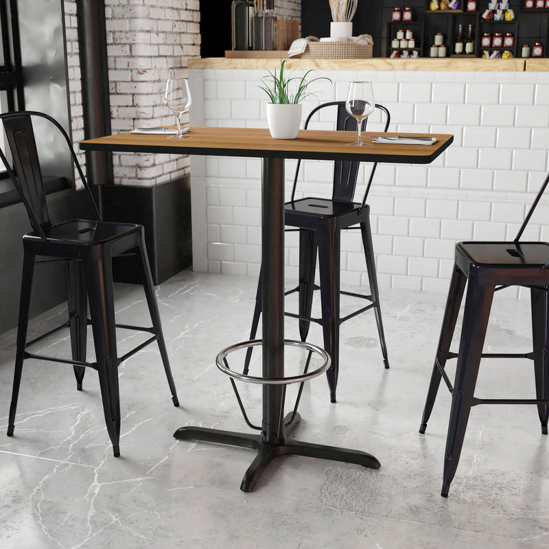 24x42 WA Laminate Table-X-Base