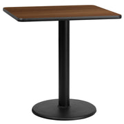 30SQ WA Laminate Table-RD Base