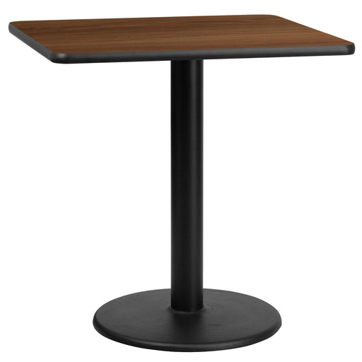 30SQ WA Laminate Table-RD Base