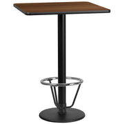 30SQ WA Laminate Table-RD Base