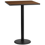 30SQ WA Laminate Table-RD Base
