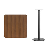 30SQ WA Laminate Table-RD Base