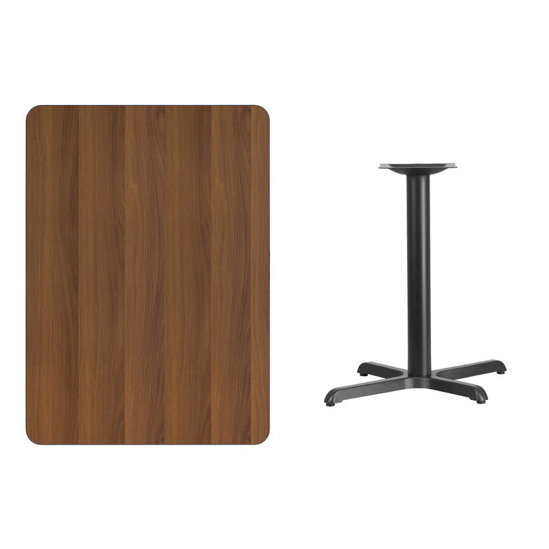30x42 WA Laminate Table-X-Base