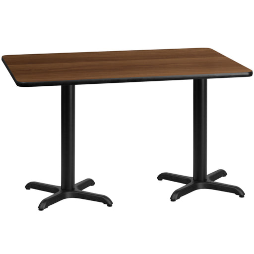 30x60 WA Laminate Table-X-Base