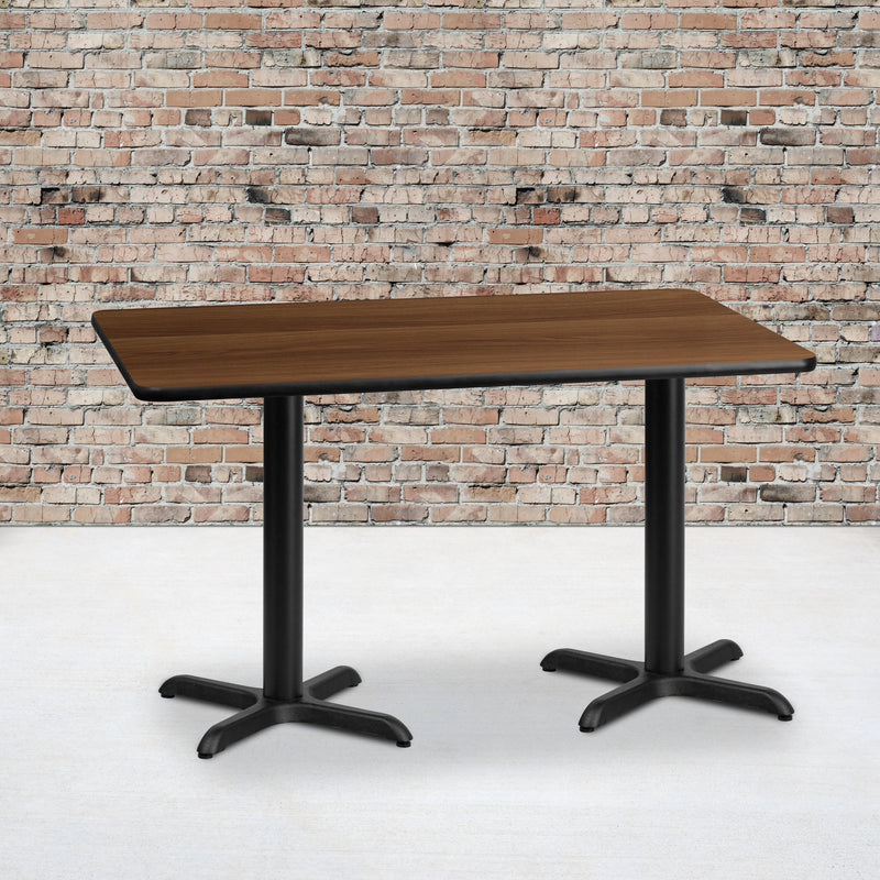 30x60 WA Laminate Table-X-Base