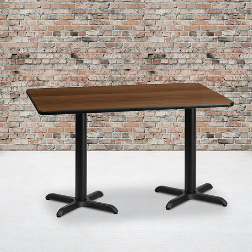 30x60 WA Laminate Table-X-Base